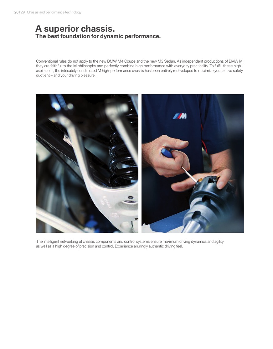 2015 BMW M3 Brochure Page 7